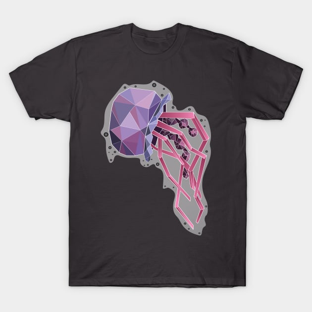 Geometric Jellyfish T-Shirt by egrush